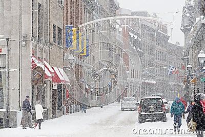 Old Montreal In Winter Editorial Stock Image - Image: 47600379