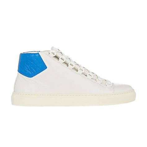 Balenciaga Arena High 'White Blue' - Balenciaga - 483495WAD499095 | GOAT