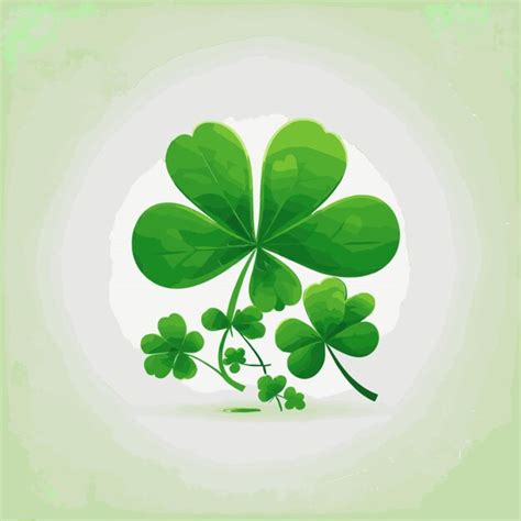 Premium Vector | Shamrock background vector