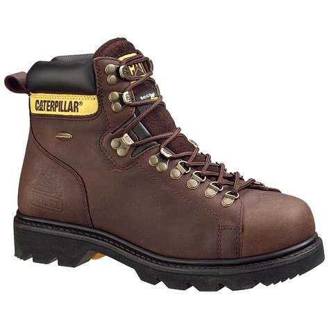 Men's Caterpillar® Alaska FX Waterproof Steel Toe Boots - 195435, Work Boots at Sportsman's Guide