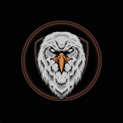 Angry Eagle with Ornaments Vector Artwork 3170505 Vector Art at Vecteezy