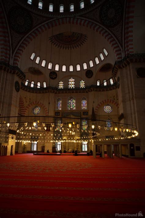 Image of Suleymaniye Mosque Interior | 1005377