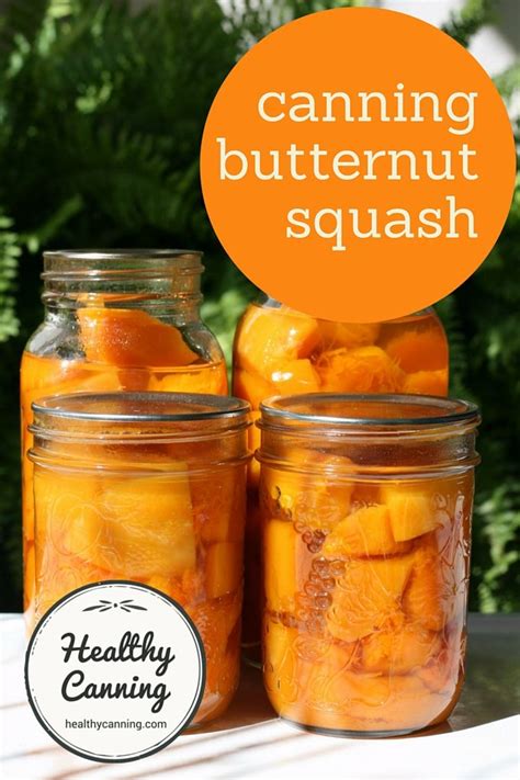 Canning butternut squash | Recipe | Canning vegetables, Pressure ...