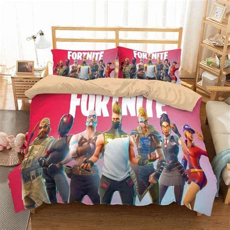 3D Customize Fortnite Bedding Set Duvet Cover Set Bedroom Set Bedlinen in 2020 | Duvet cover ...