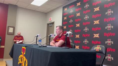 Iowa State basketball coach TJ Otzelberger talks about impact a healthy ...