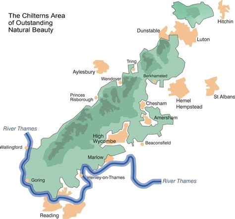 Where Are The Chilterns? Heard The Name But Can't Place It?