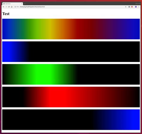 Creating the perfect rainbow gradient in CSS - Stack Overflow