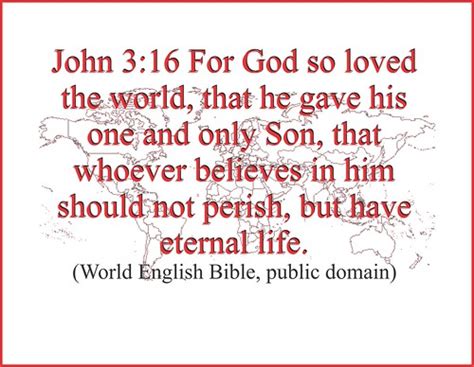 John 3:16 | It's probably time that I posted a poster. This … | Flickr