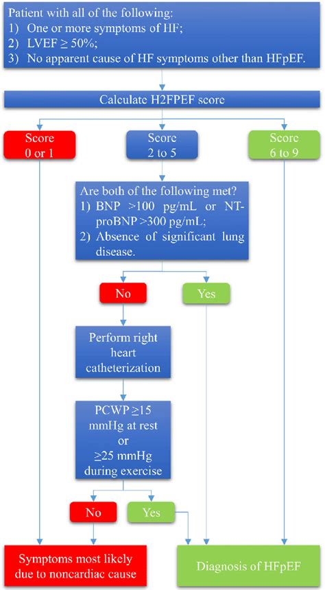 Approach to diagnosis of heart failure with preserved ejection fraction... | Download Scientific ...