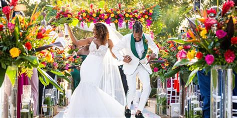 Colorful Caribbean-Inspired Wedding