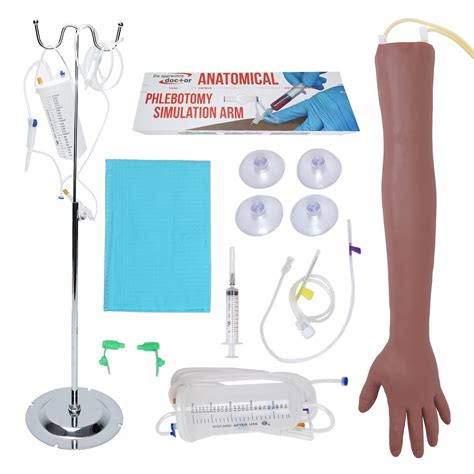 Buy IV & Phlebotomy Practice Kit Phlebotomy Arm. Nursing School ...