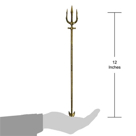 Buy Aquaman - Aquaman Trident Scaled Replica, Figurines & Statues | Sanity