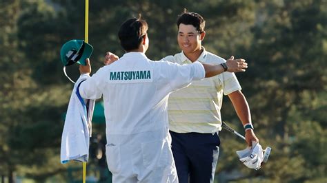 2021 Masters Champion Hideki Matsuyama