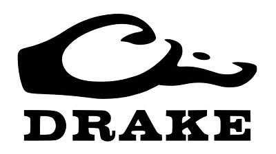 Drake Waterfowl Logo Duck Hunting Gear High Quality Vinyl Decal Sticker | eBay