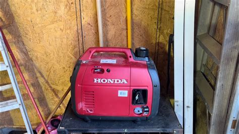 How To Change Oil In Honda EU2200 Generator - YouTube