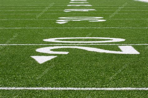 American Football Field Yard Lines — Stock Photo © 33ft #6926446