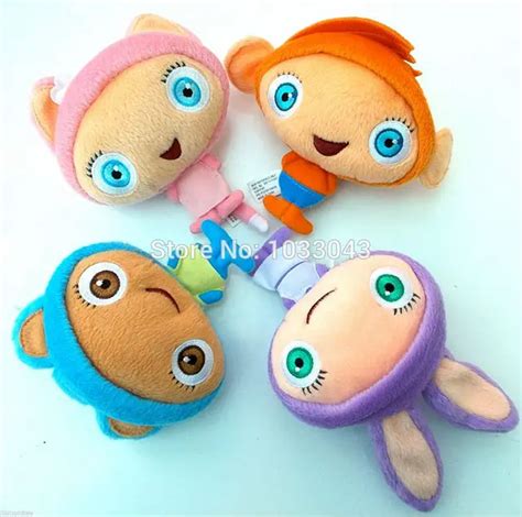 NEW CBeebies Waybuloo Plush Soft Toy Cute Lau Lau/Di Li/Jo Jo/Nok Tok Stuffed Plush Doll ...