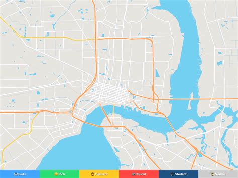 Jacksonville Neighborhood Map