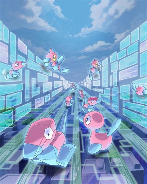 an animated video game scene with pink and blue characters riding ...