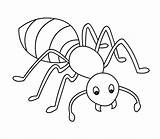 Ant Free Vector coloring Page  Download Print Or Color Online For sketch template