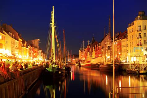 Copenhagen Night Lights - Free photo on Pixabay