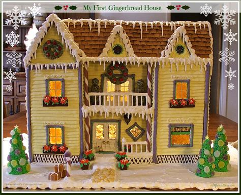 My First Gingerbread House (Recipes, Tips and Instructions) using my Best Soft Gingerbread ...