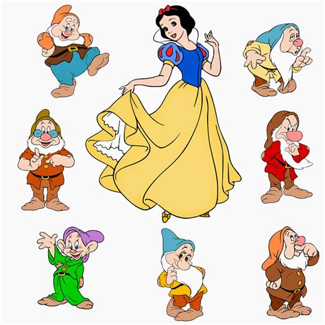 Snow White And The Seven Dwarfs Clipart at GetDrawings | Free download