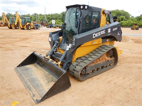 2019 JOHN DEERE 333G Skid Steer Loader - Crawler - J.M. Wood Auction ...