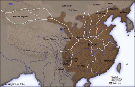 The developement of the silk road during the Han Dynasty. - WriteWork