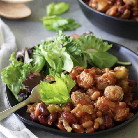 Bean Cassoulet with Sausage Recipe - Cathy's Gluten Free