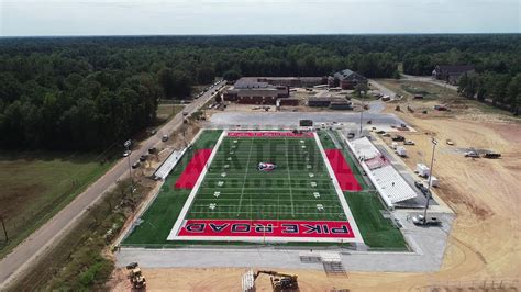 The New Pike Road High School Football Field 10 10 2019 - YouTube