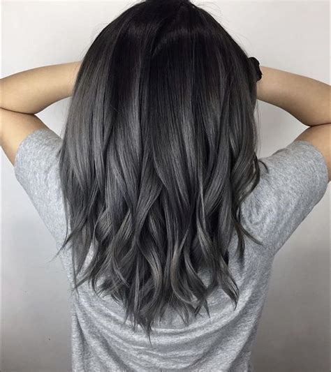 Dark Silver Hair: The Trending Hair Color Of 2023 | Birthday Wishes for ...