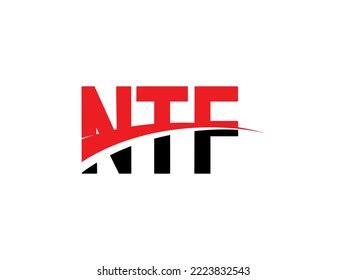 Ntf Letter Initial Logo Design Vector Stock Vector (Royalty Free ...