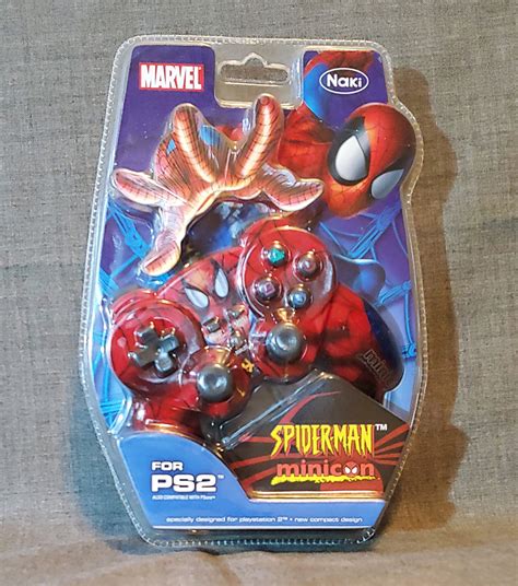 Spider-Man Minicon Controller for PS2 - Naki 2004 - Screaming-Greek