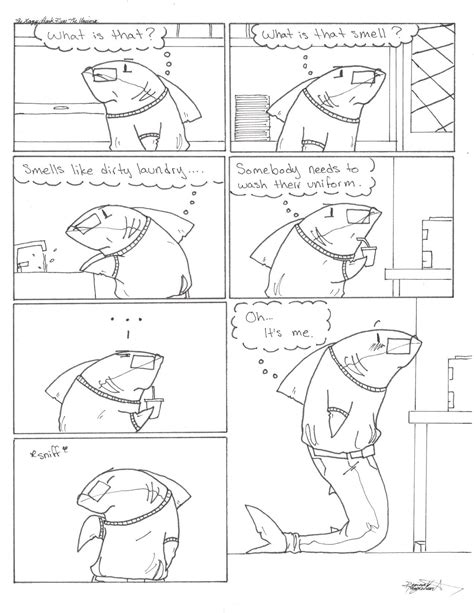 Dirty Laundry by LazySharkArt on DeviantArt