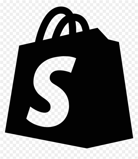 Shopify Logo White - E Commerce Free Logo, HD Png Download - vhv