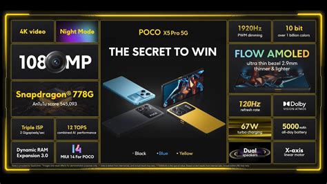 POCO X5 Pro 5G & X5 5G Specifications and Price Revealed - GamerBraves