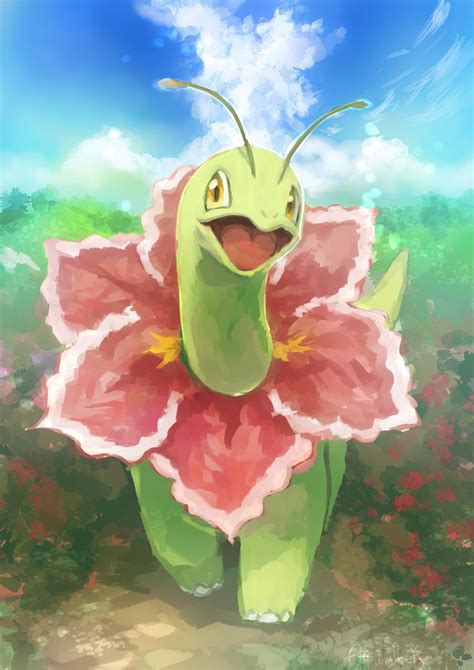 Meganium | Pokemon art, Pokemon, Pokemon painting