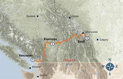 Rocky Mountaineer Routes - First Passage to the West