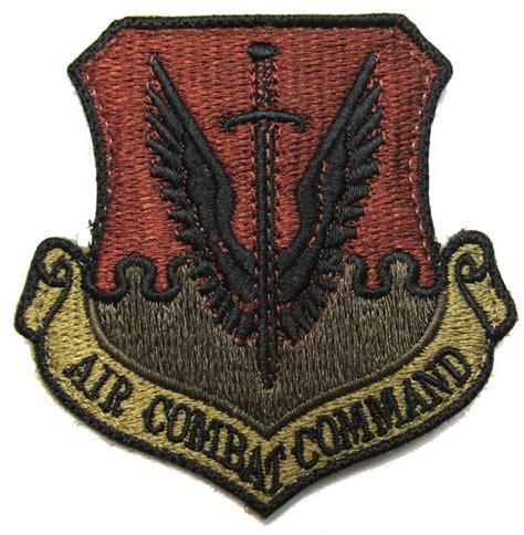 U.S. Air Force Air Combat Command OCP Patch - Spice Brown