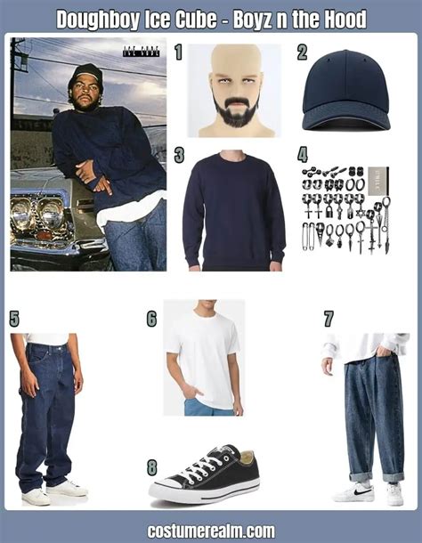 How To Dress Like Doughboy Ice Cube Guide For Cosplay & Halloween | Outfits, Baggy style, Ice cube