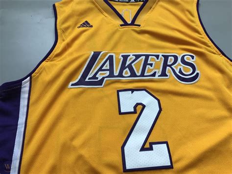 Lonzo Ball Los Angeles Lakers Swingman Men Stitched Jersey Yellow Size Large | #1936508954