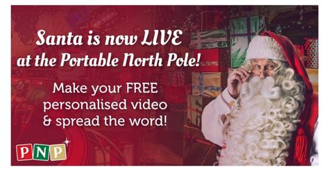 Free Video Message From Santa Claus @ Portable North Pole