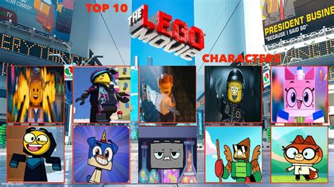 Top 10 Lego Movie Characters by raymondrules65 on DeviantArt