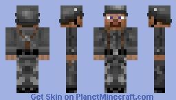 German ww2 soldier Minecraft Skin