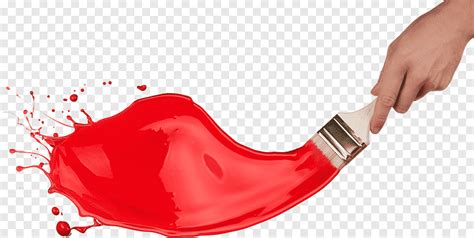 Descarga gratis | Pincel de pintura roja, salpicaduras de agua roja, pintura de acuarela, azul ...