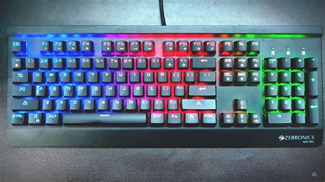 Zebronics Max Pro Mechanical Keyboard REVIEW after 1 month usage - YouTube