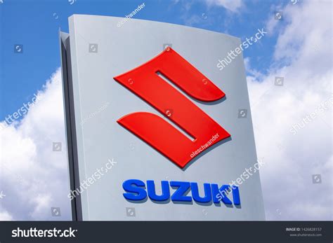 Sign Logo Suzuki Motor Corporation Japanese Stock Photo 1426828157 ...