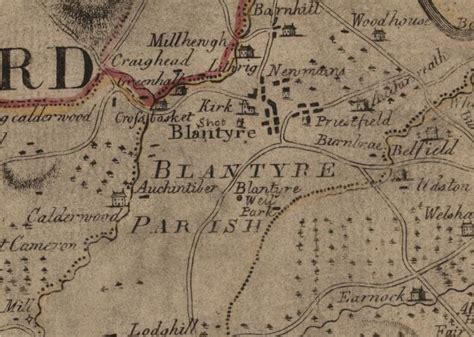 Blantyre Maps Blantyre Project - Official History Archives, Lanarkshire ...