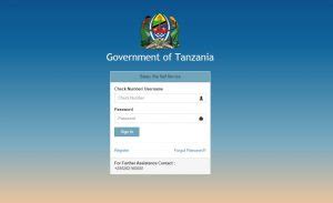 Utumishi Portal Salary Slip Login Or Register in TZ - Luisguide